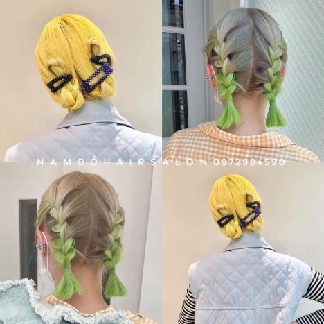 Màu Xám Khói Top Salon Nhuộm Tóc Đẹp Giá Rẻ Hoài Đức - Nam Đỗ Hair Salon