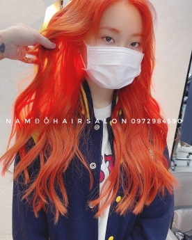 Màu Hồng Top Salon Nhuộm Tóc Đẹp Giá Rẻ Hoài Đức - Nam Đỗ Hair Salon