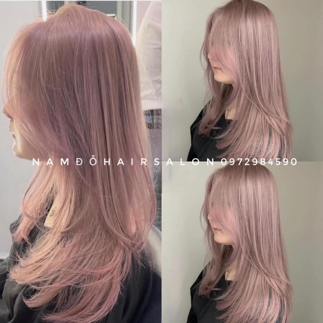 Màu Nâu Trà Sữa Top Salon Làm Nhuộm Tóc Đẹp Giá Rẻ Hoài Đức - Nam Đỗ Hair Salon