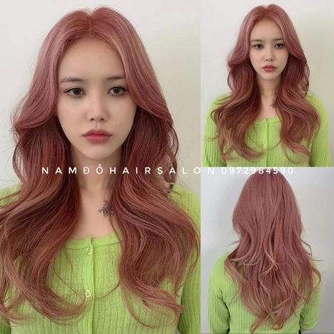 Màu Tím Khói Top Salon Làm Nhuộm Tóc Đẹp Uy Tín Giá Rẻ Hoài Đức - Nam Đỗ Hair Salon
