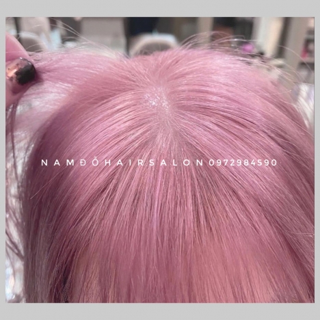 Màu Tím Hồng Top Salon Nhuộm Tóc Đẹp Giá Rẻ Hoài Đức -Nam Đỗ Hair Salon
