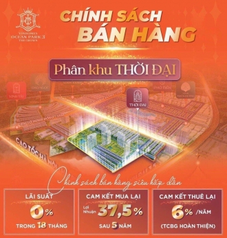 BÁN CĂN BIỆT THỰ, CĂN GÓC ĐẸP NHẤT DỰ ÁN VINHOMES OCEAN PARK 3, HÀNG ĐỘC QUYỀN