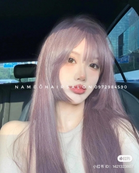Màu Hồng Phấn Top Salon Nhuộm Tóc Đẹp Giá Rẻ Hoài Đức - Nam Đỗ Hair Salon