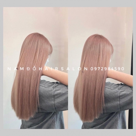 Màu Vàng Kim Top Salon Nhuộm Tóc Đẹp Uy Tín Giá Rẻ Hoài Đức -Nam Đỗ Hair Salon