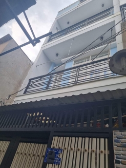 2 MẶT HẺM THÔNG THOÁNG, GẦN TÂN KỲ TÂN QUÝ, AEON MALL TÂN PHÚ, SỔ VUÔNG VỨC, NHÀ RẤT MỚI 4TẦNG ĐÚC