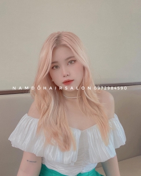 Màu Vàng Trắng Top Salon Nhuộm Tóc Đẹp Giá Rẻ Hoài Đức - Nam Đỗ Hair Salon