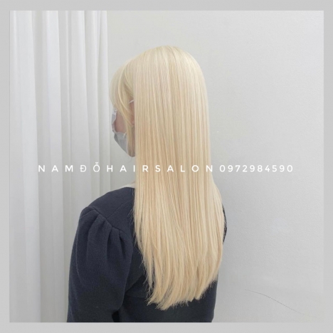 Màu Vàng Kim Top Salon Nhuộm Tóc Đẹp Uy Tín Giá Rẻ Hoài Đức -Nam Đỗ Hair Salon