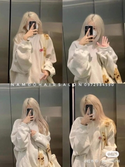 Màu Khói Trắng Top Salon Nhuộm Tóc Uy Tín Giá Rẻ Hoài Đức - Nam Đỗ Hair Salon