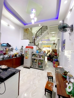 138#HBT -  NHÀ ĐƯỜNG MIẾU GÒ XOÀI, HẺM 6M XE TẢI THÔNG, VỪA Ở VỪA CHO THUÊ.