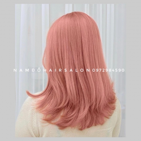 Màu Nâu Trà Sữa Top Salon Nhuộm Tóc Đẹp Uy Tín Giá Rẻ Hoài Đức -Nam Đỗ Hair Salon