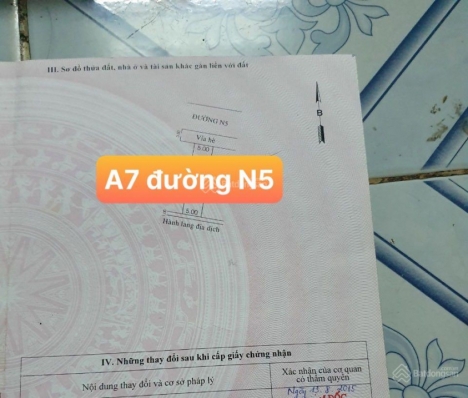 Cần vốn bán gấp đất KDC Bình Nguyên, Dĩ An, Bình Dương, 80m2, sổ hồng riêng, giá chỉ 39tr/m2