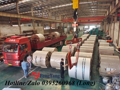 Tấm/Cuộn gân inox 201, 304, 316L số lượng lớn