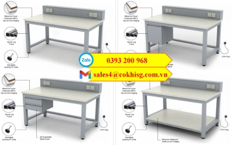 Bàn lắp ráp hàng và đóng gói sản phẩm