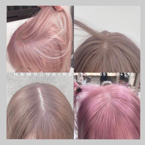 Màu Xanh Khói Top Salon Nhuộm Tóc Đẹp Giá Rẻ Hoài Đức - Nam Đỗ Hair Salon