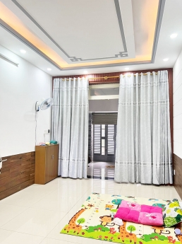 HẺM XE TẢI, GẦN UBND QUẬN 12, 4 TẦNG, KHU CAO TẦNG, 50M RA MẶT TIỀN.