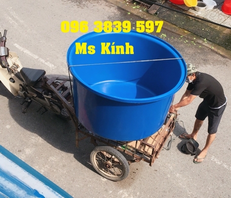 Thùng nhựa tròn 1000 lít nuôi cá, đựng nước sạch, hóa chất giá ưu đãi - 096 3839 597 Ms Kính