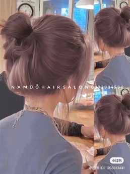 Màu Tím Hồng Top Salon Nhuộm Tóc Đẹp Giá Rẻ Hoài Đức - Nam Đỗ Hair Salon