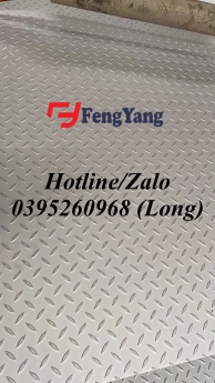 Tấm/Cuộn gân inox 201, 304, 316L số lượng lớn