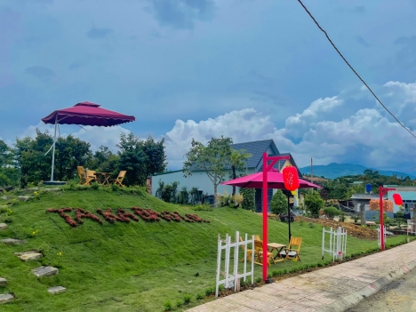 Cần bán 174m2 đất thổ cư sổ sẵn sang tên ngay giá 1.2 tỷ. Có vườn sầu riên trên đất