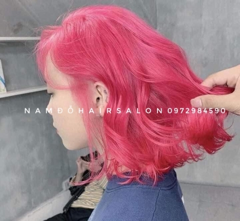 Màu Tím Khói Top Salon Nhuộm Tóc Uy Tín Giá Rẻ Hoài Đức -Nam Đỗ Hair Salon