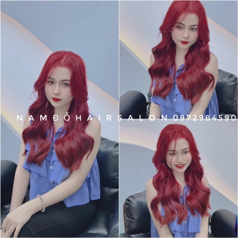 Màu Vàng Trắng Top Salon Nhuộm Tóc Đẹp Giá Rẻ Hoài Đức - Nam Đỗ Hair Salon