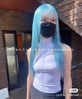 Màu Xanh Dương Top Salon Nhuộm Tóc Uy Tín Giá Rẻ Hoài Đức - Nam Đỗ Hair Salon