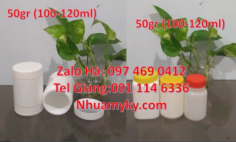 Hũ nhựa 500gr vặn đựng thuốc bảo vệ thực vật, hũ 100gr 200gr đựng mỹ phẩm. Hũ nhựa 1kg đựng thuốc th