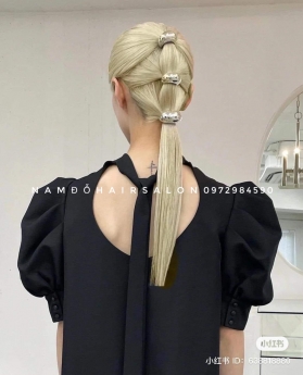 Màu Vàng Trắng Top Salon Nhuộm Tóc Uy Tín Giá Rẻ Hoài Đức - Nam Đỗ Hair Salon