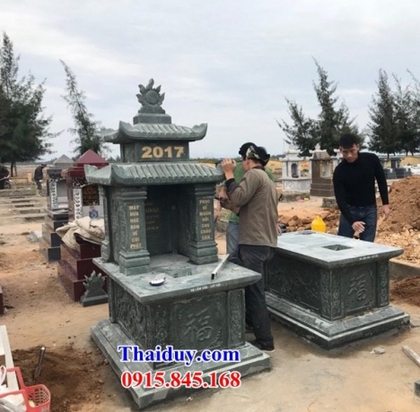 23+ mộ hai mái đá nguyên khối đẹp bán quang trị