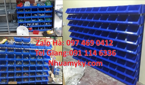 Khay nhựa xanh cỡ nhỏ, Kệ nhựa Khay ốc vít, kệ ốc vít, Kệ nhựa duy tân, Kệ dụng cụ trung, khay đựn