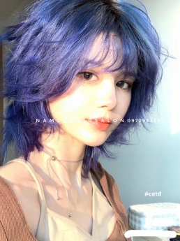 Màu Xanh Dương Top Salon Nhuộm Tóc Đẹp Giá Rẻ Hoài Đức - Nam Đỗ Hair Salon