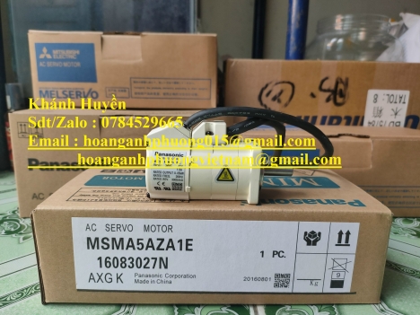 servo Động cơ MSMA5AZA1E panasonic Hàng mới bảo hành 12 tháng