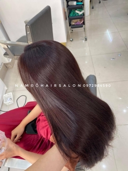 Nhuộm Màu Nâu Trầm Top Salon Làm Đẹp Uy Tín Giá Rẻ Hoài Đức - Nam Đỗ Hair Salon