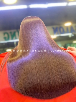Nhuộm Màu Nâu Rêu Top Salon Làm Đẹp Giá Rẻ Hoài Đức - Nam Đỗ Hair Salon