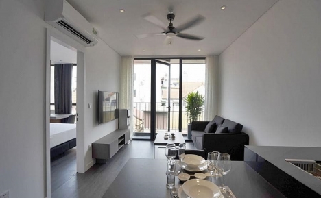 Mặt phố Cửa Bắc, 135m x 9 tầng, MT 6m giá 66  tỷ.