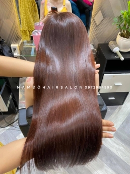 Nhuộm Màu Nâu Lạnh Top Salon Làm Đẹp Giá Rẻ Hoài Đức - Nam Đỗ Hair Salon
