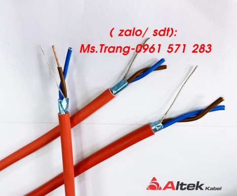 Cáp chống cháy hàng mới nhập khẩu 2x1x1.5
