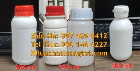 chai nhựa đựng thuốc thủy sản, chai nhựa đựng nông dược, Chai 30ml đựng thuốc sâu, chai 30 ml đựng m
