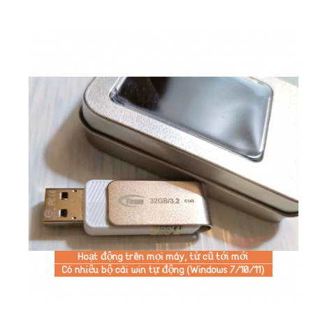 USB cài win tự động, không rành kỹ thuật vẫn dùng được