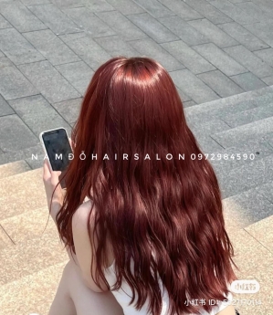 Nhuộm Màu Nâu Vàng Top Salon Làm Uy Tín Giá Rẻ Hoài Đức - Nam Đỗ Hair Salon