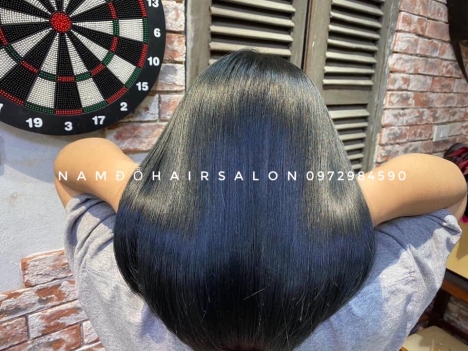 Nhuộm Màu Xanh Đen Top Salon Làm Đẹp Giá Rẻ Hoài Đức - Nam Đỗ Hair Salon
