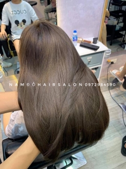 Nhuộm Màu Nâu Vàng Top Salon  Làm Đẹp Uy Tín Giá Rẻ Hoài Đức - Nam Đỗ Hair Salon