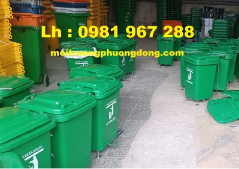 Giá thùng rác 60 lít đạp chân tại Hà Nội