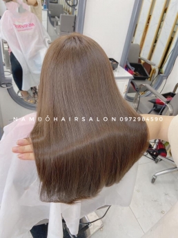 Nhuộm Màu Nâu Vàng Top Salon  Làm Đẹp Uy Tín Giá Rẻ Hoài Đức - Nam Đỗ Hair Salon