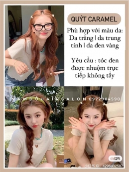 Nhuộm Màu Tím Đen Top Salon Làm Đẹp Giá Rẻ Hoài Đức - Nam Đỗ Hair Salon