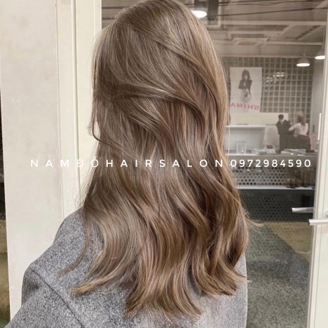 Nhuộm Màu Vàng Lạnh Top Salon Làm Đẹp Giá Rẻ Hoài Đức - Nam Đỗ Hair Salon