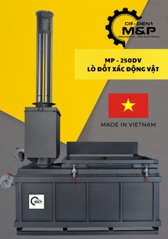 Lò đốt xác gia súc MP-250DV