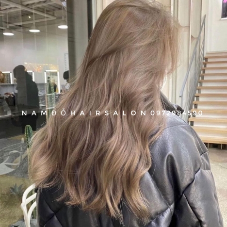 Nhuộm Màu Nâu Cam Top Salon Làm Đẹp Giá Rẻ Hoài Đức - Nam Đỗ Hair Salon