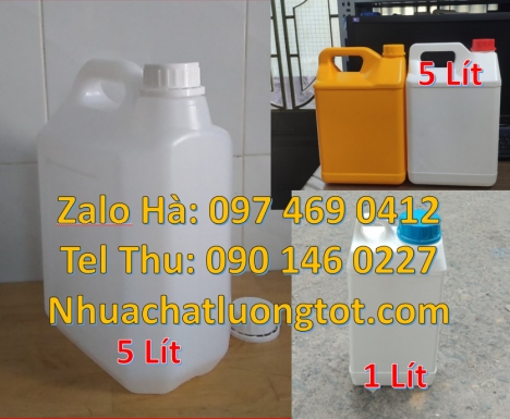 Can nhựa 5l vuông đựng phân bón. Can 10l 20l đựng axit. Can nhựa đựng dung môi, thùng nhựa, Can 1l q
