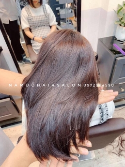 Nhuộm Màu Nâu Vàng Top Salon Làm Đẹp Giá Rẻ Hoài Đức - Nam Đỗ Hair Salon